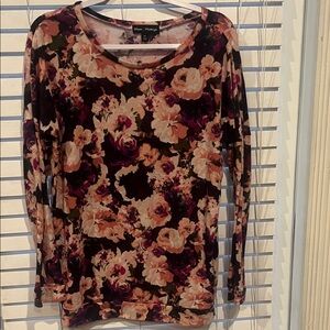 Women's Floral Long Sleeve Top